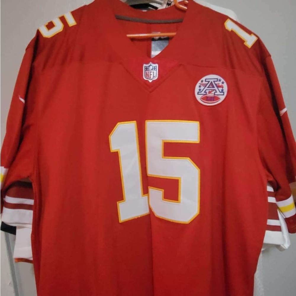 Red and White Kansas City Chiefs NFL Jersey